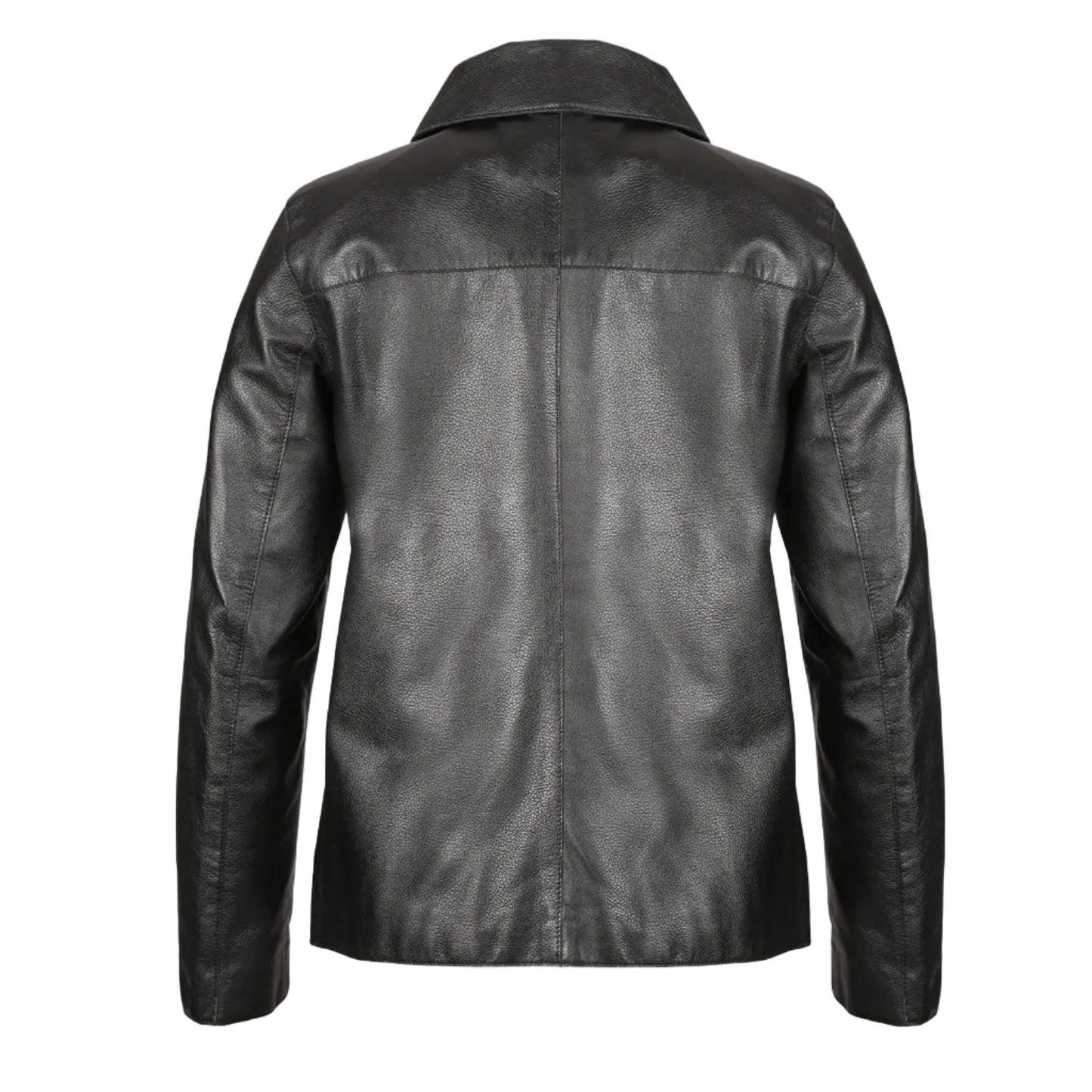 Jackora Women's Biker Leather Jacket – Black