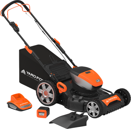 Yard Force YF60VRX Lawn Mower 21″ w/ Lithium-Ion Battery and Fast Charger 60V New image 0